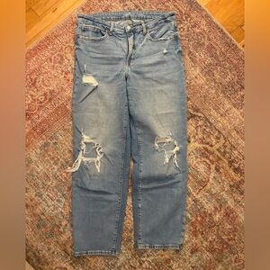 Old Navy Women's Boyfriend Jeans - Light Blue